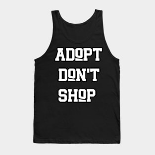 Adopt Don't Shop v3 Tank Top